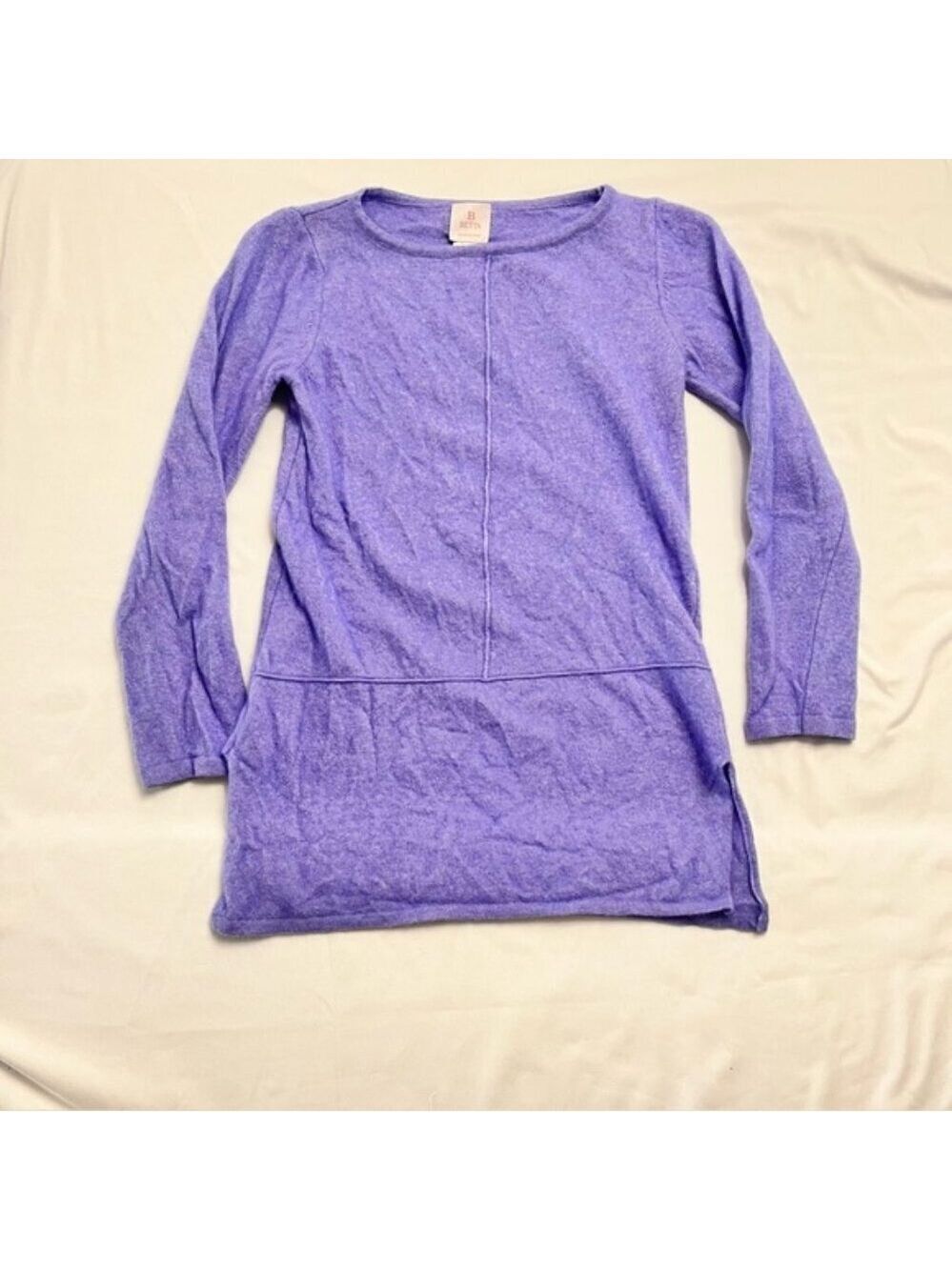Made in Italy Merino Wool Cashmere Tunic Sweater Medium
